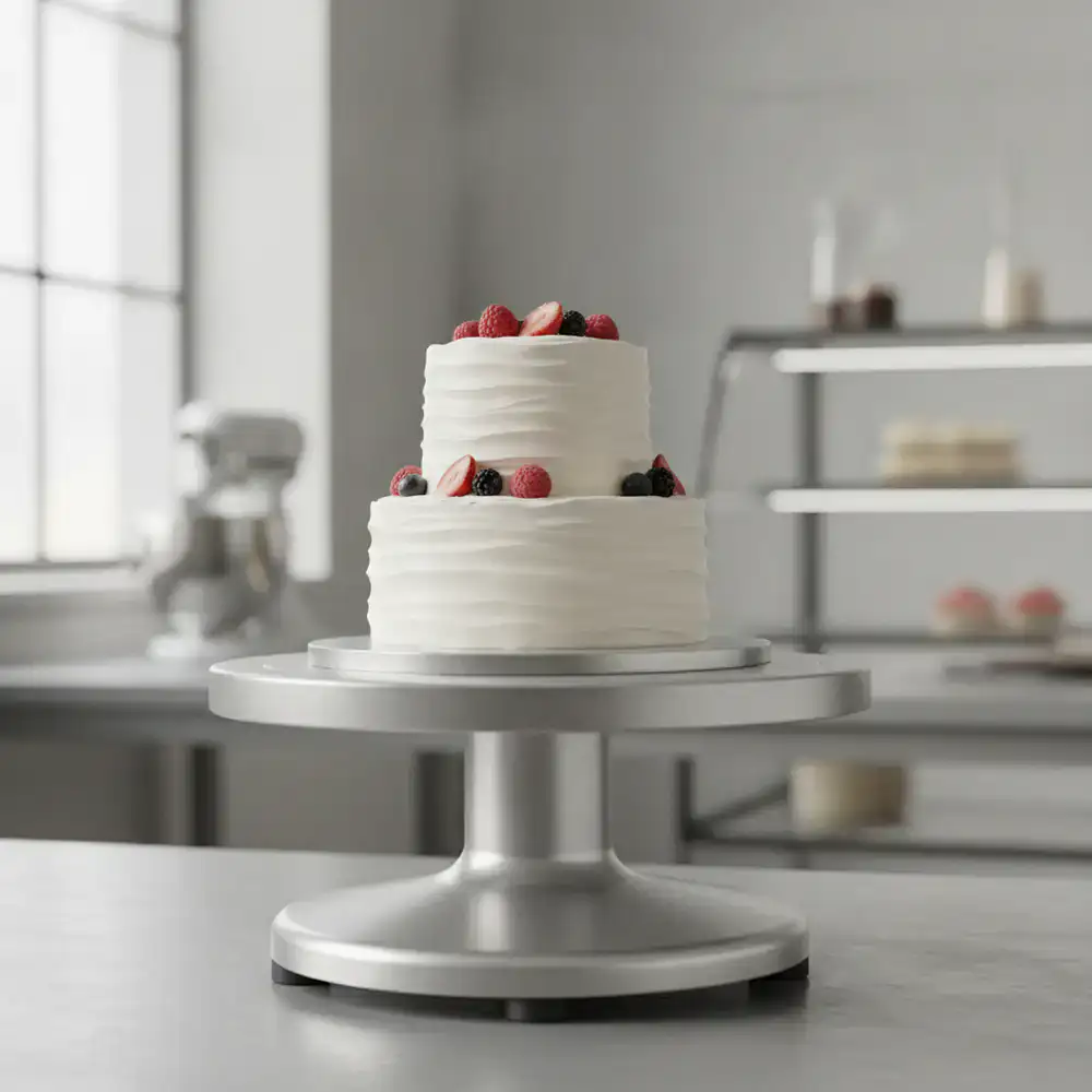 Heavy duty cake turntable