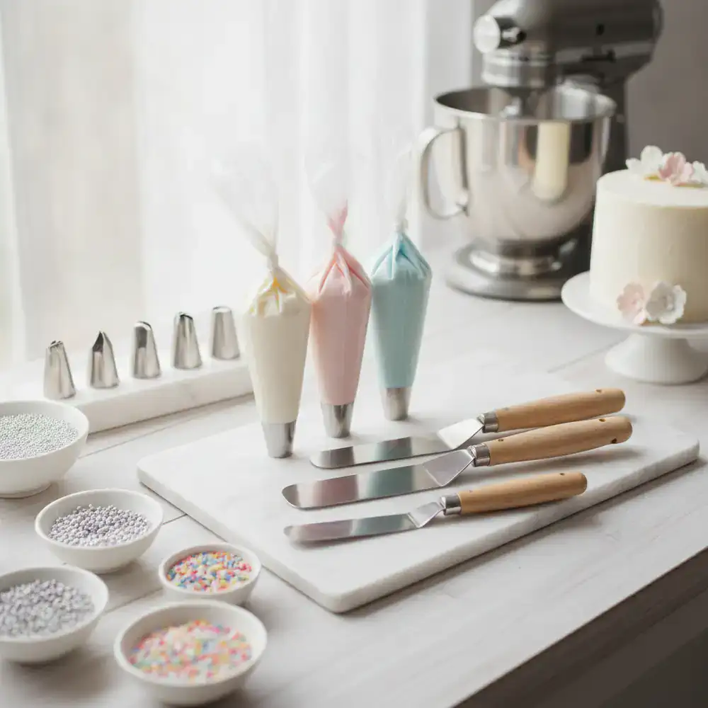 Cake decorating supplies