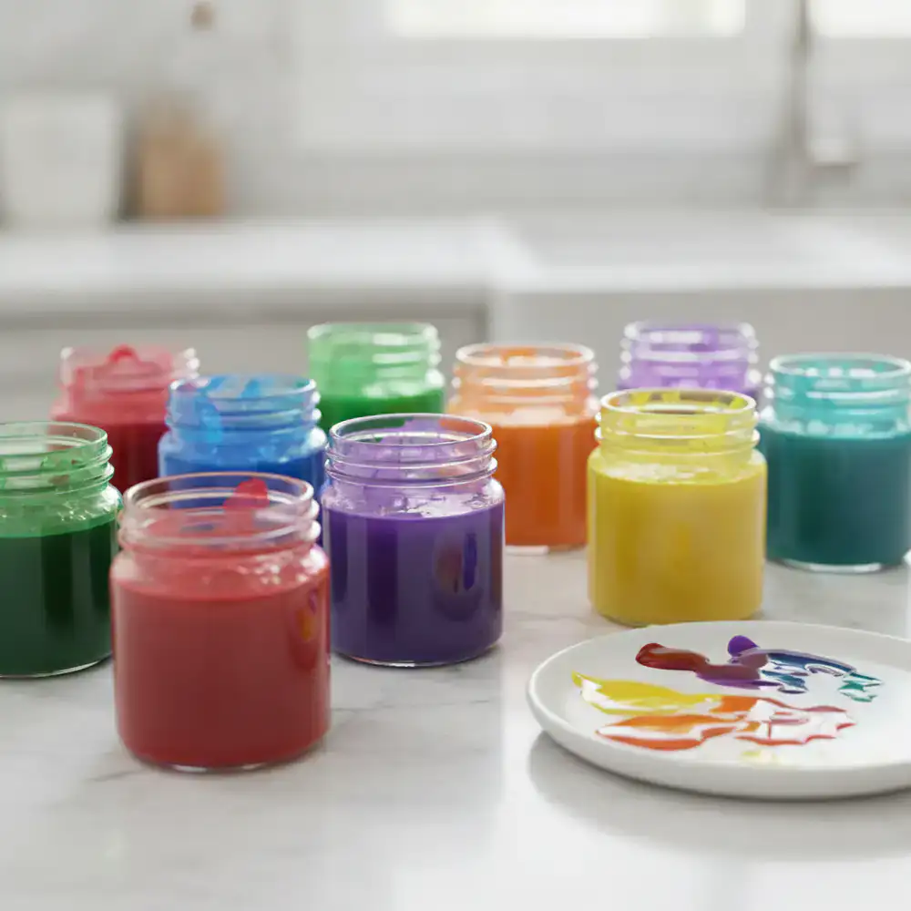 Gel food colors