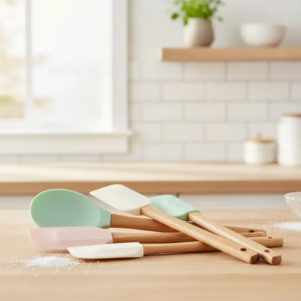 Silicone spatula set
